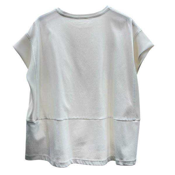 画像11: 異素材使いＴシャツ (11)