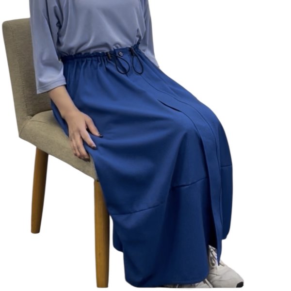 画像16: 前あきコクーンイージースカート (16)