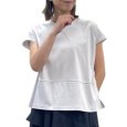 画像2: 異素材使いＴシャツ (2)