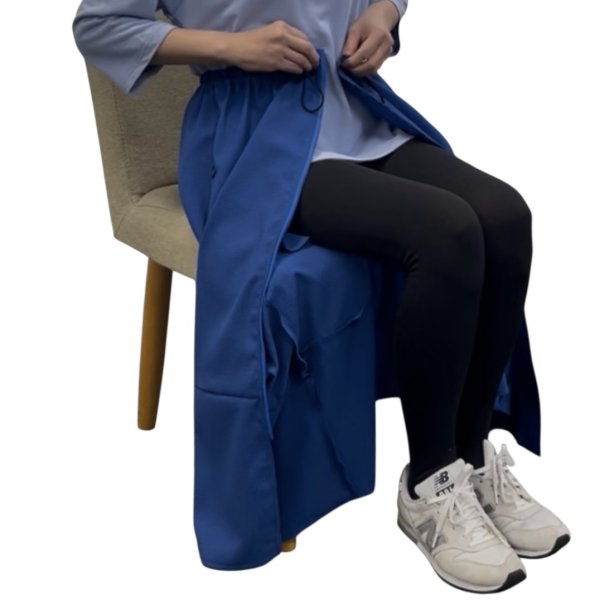 画像13: 前あきコクーンイージースカート (13)