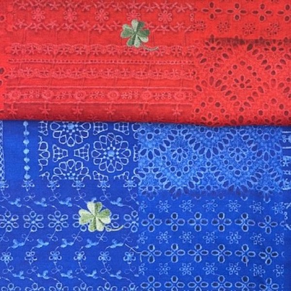 画像9: レース柄　楽ちん　ラウンドシャツ (9)