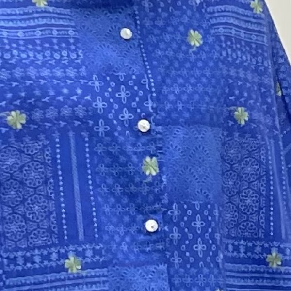 画像4: レース柄　楽ちん　ラウンドシャツ (4)