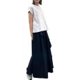 画像4: アシンメトリーフリルロングスカート (4)