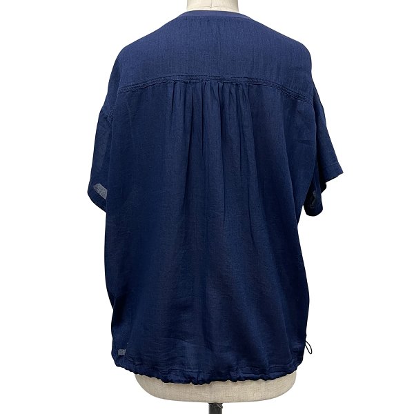 画像7: シアーデニム　ポケット付きプルオーバー (7)