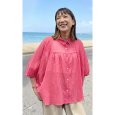 画像1: ワッシャー　オーバルシャツ (1)