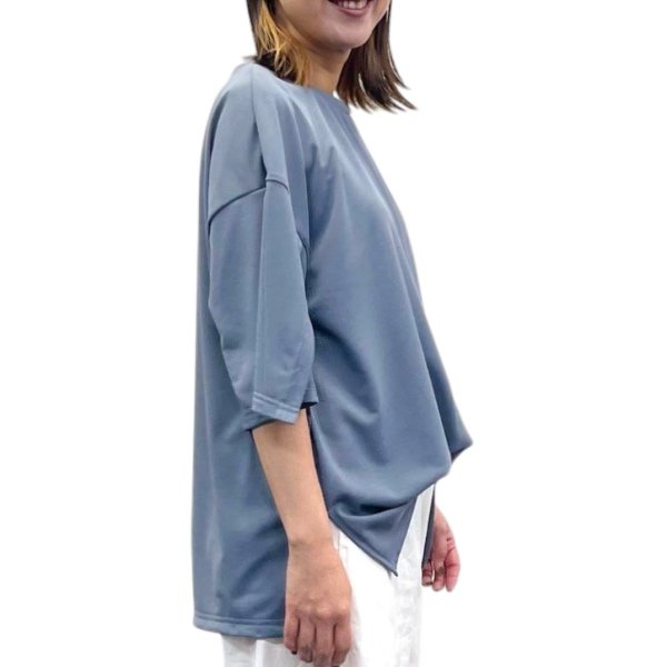 画像2: フロントアップ可　袖スリット入り　BIG　シャツ (2)
