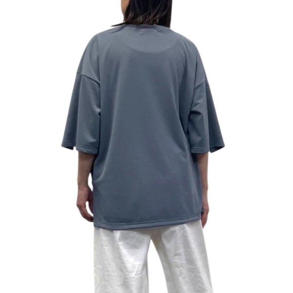 画像4: フロントアップ可　袖スリット入り　BIG　シャツ (4)