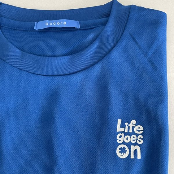 画像2: “Life goes on" 給水速乾ドライTシャツ (2)