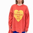 画像1: 「NO FASHION NO LIFE」モヘアプルオーバー　ニット (1)