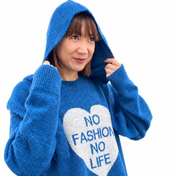 画像8: 「NO FASHION NO LIFE」モヘアプルオーバー　ニット (8)