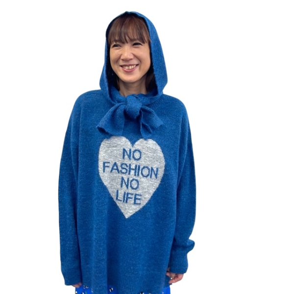 画像9: 「NO FASHION NO LIFE」モヘアプルオーバー　ニット (9)