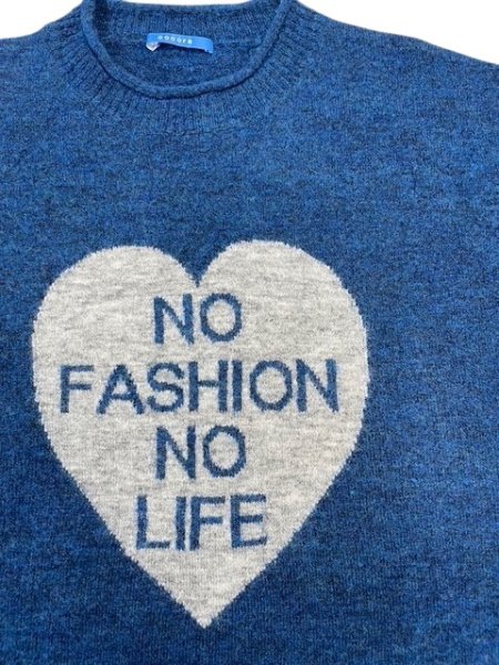 画像4: 「NO FASHION NO LIFE」モヘアプルオーバー　ニット (4)