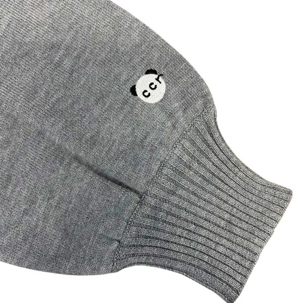画像7: 抗菌、発熱、刺繍入りボトルネックプルオーバー (7)