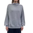 画像1: 抗菌、発熱、刺繍入りボトルネックプルオーバー (1)