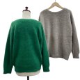 画像10: ふわふわ FOX  　ニット　Ｖカーディガン (10)