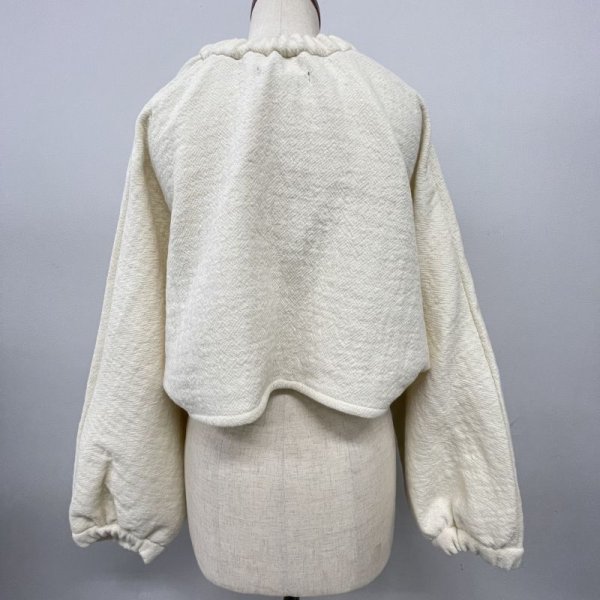 画像6: [cocora]ジャケット ふわふわボレロ (6)