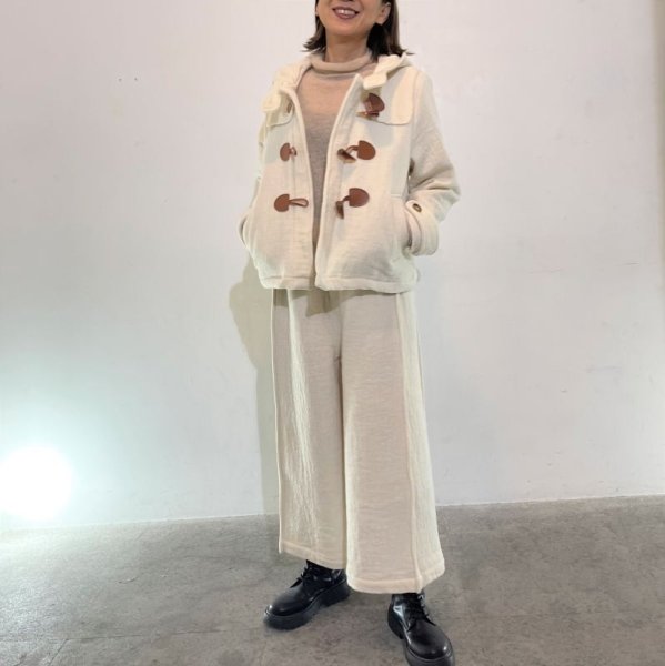 画像2: [cocora]コート ショートダッフル (2)