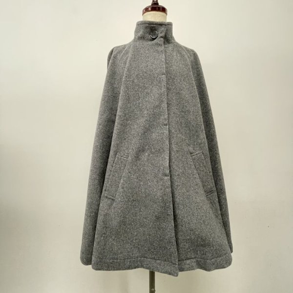 画像4: [cocora]コート ファスナー付きモッサマント (4)