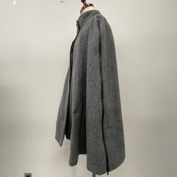 画像5: [cocora]コート ファスナー付きモッサマント (5)