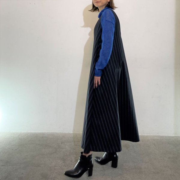 画像3: [cocora]ワンピース ストライプジャンスカ (3)