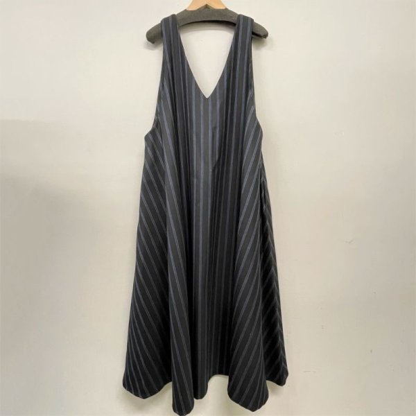 画像5: [cocora]ワンピース ストライプジャンスカ (5)