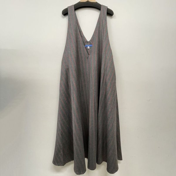 画像6: [cocora]ワンピース ストライプジャンスカ (6)