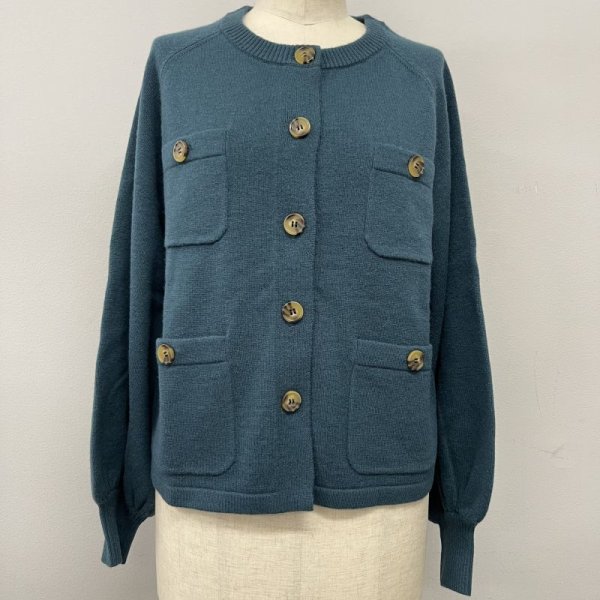 画像4: [cocora]ニット ラグランクルーカーデ (4)