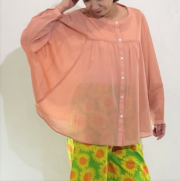 画像5: [cocora]シャツ・ブラウス オーバルブラウス (5)