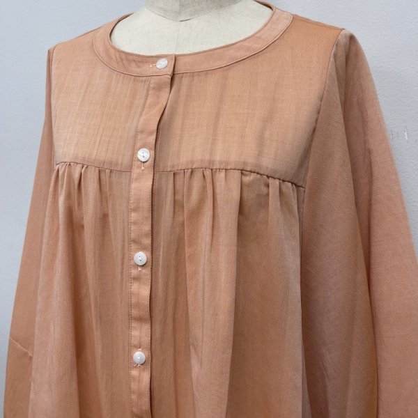 画像8: [cocora]シャツ・ブラウス オーバルブラウス (8)