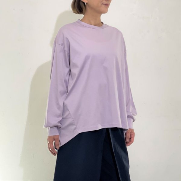 画像2: [cocora]カットソー  ＢＩＧコクーンPO (2)