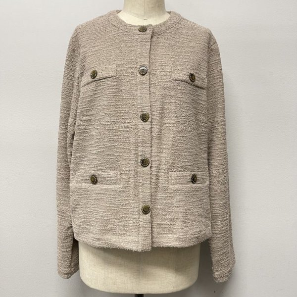 画像5: [cocora]カットソー 布帛使いクルージャケット (5)