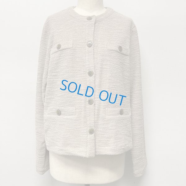 画像5: [cocora]カットソー 布帛使いクルージャケット (5)