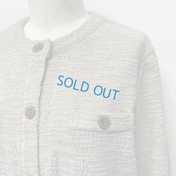 画像6: [cocora]カットソー 布帛使いクルージャケット (6)