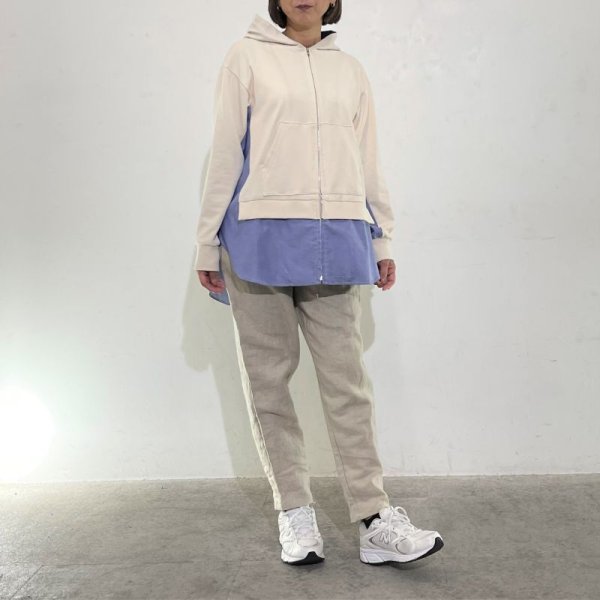 画像7: [cocora]カットソー  ドッキングカットソー (7)