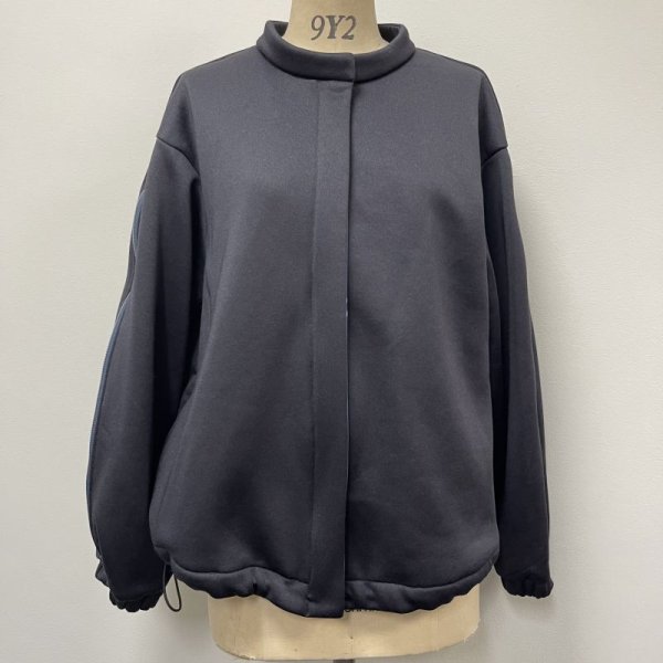 画像8: [cocora]ジャケット 袖ＺＩＰハイネックブルゾン (8)