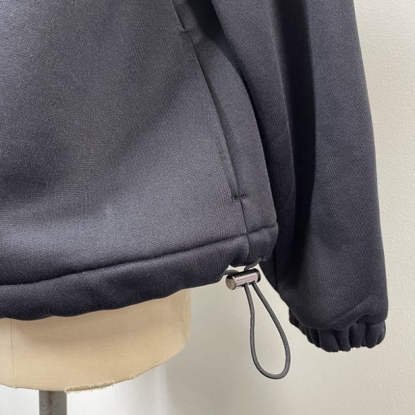 画像13: [cocora]ジャケット 袖ＺＩＰハイネックブルゾン (13)