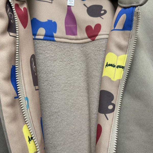 画像15: [cocora]ジャケット 袖ＺＩＰハイネックブルゾン (15)