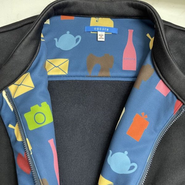 画像16: [cocora]ジャケット 袖ＺＩＰハイネックブルゾン (16)