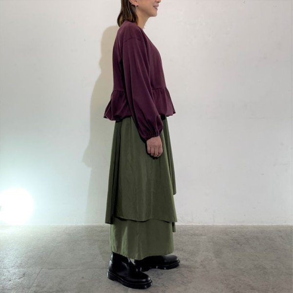 画像5: [cocora]カットソー ２ＷＡＹカーデ (5)