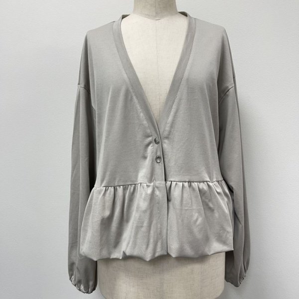 画像9: [cocora]カットソー ２ＷＡＹカーデ (9)