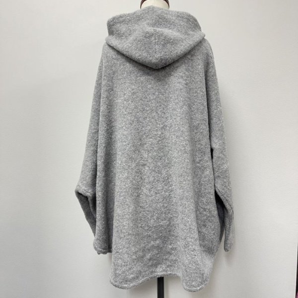 画像11: [cocora]ニット フードニットコート (11)