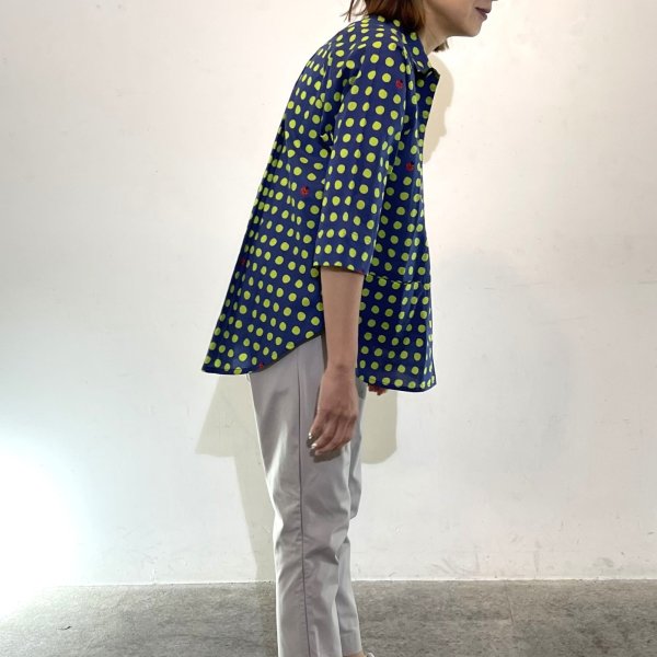 画像4: ドットてんとう虫ラグランシャツ (4)