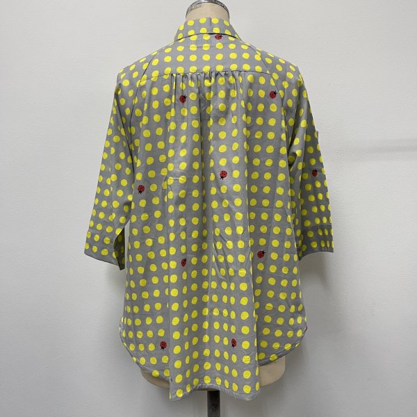 画像8: ドットてんとう虫ラグランシャツ (8)