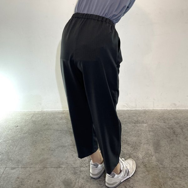 画像5: 洗える 美シルエット ゆったりペグトップパンツ (5)