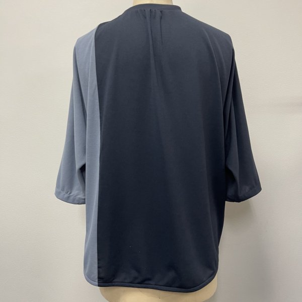 画像8:  吸水速乾 釦あきドルマンTシャツ (8)