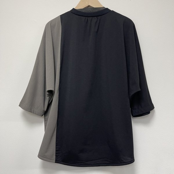 画像10:  吸水速乾 釦あきドルマンTシャツ (10)