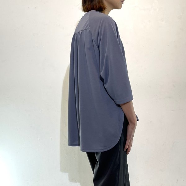 画像5: 吸水、速乾 コンシールファスナーあきラグランTシャツ (5)