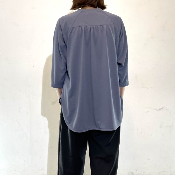 画像6: 吸水、速乾 コンシールファスナーあきラグランTシャツ (6)