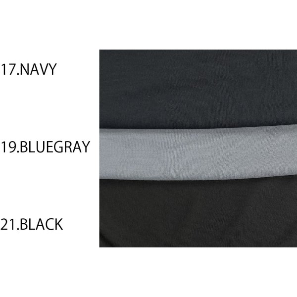 画像15: 吸水、速乾 コンシールファスナーあきラグランTシャツ (15)