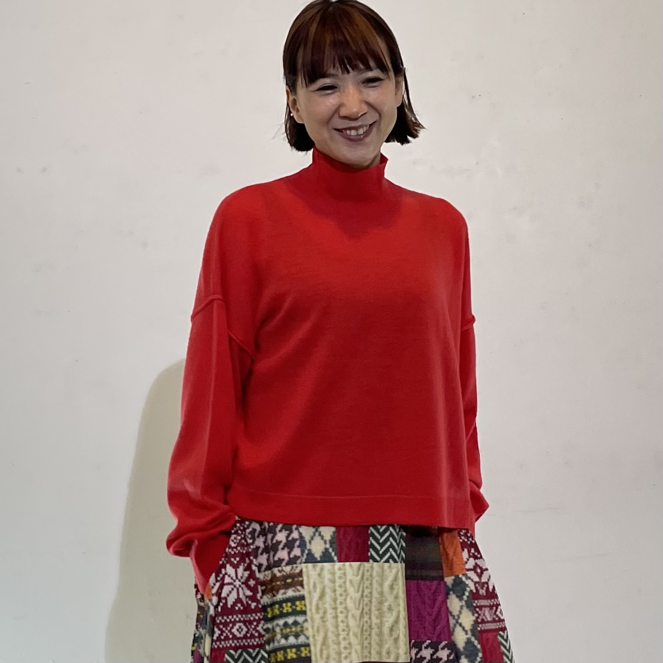 中空系　ウォッシャブルニット